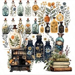 Sticker Book | Vintage Sticker Book | 99 Vintage Stickers